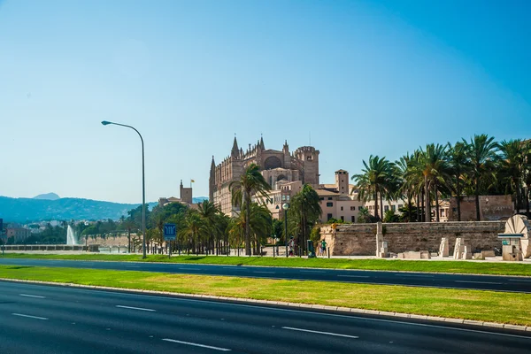 Katedrála Palma de Mallorca. — Stock fotografie