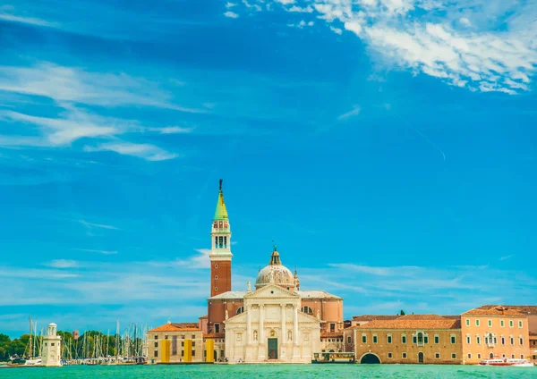 Vista de la isla de San Giorgio en Venecia — Foto de Stock