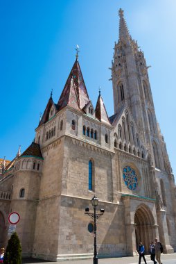 St Matthias kilise Budapeşte, Macaristan.