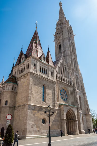 St Matthias kilise Budapeşte, Macaristan. — Stok fotoğraf
