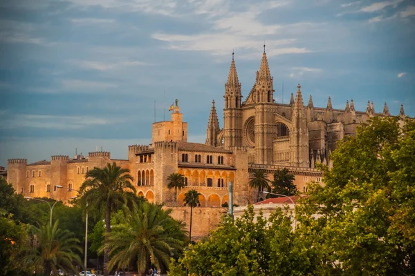 Catedral de Palma de Maiorca. — Fotografia de Stock