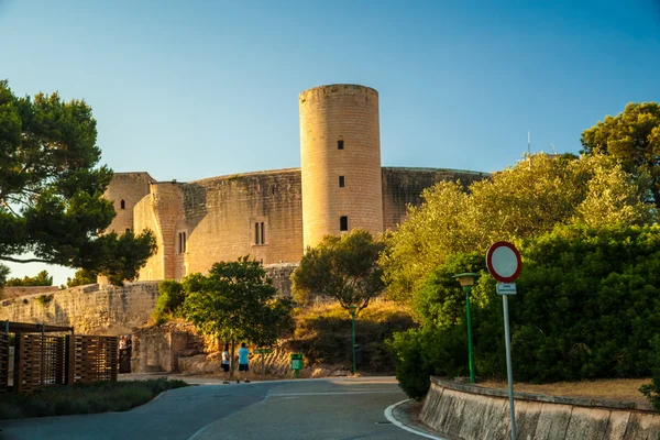 Bellver kasteel fort in Palma-de-Mallorca — Stockfoto