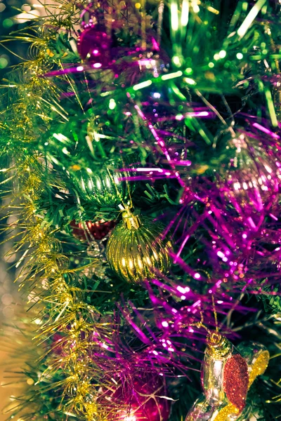 Décoration de Noël colorée. — Photo