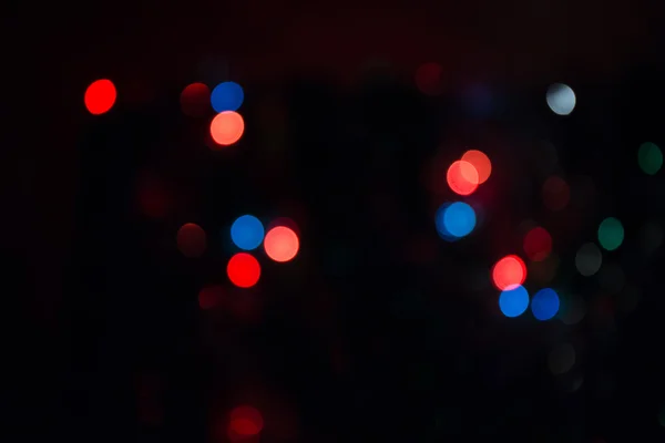 Kleurrijke wazig beeld van decoratie van Kerstmis — Stockfoto