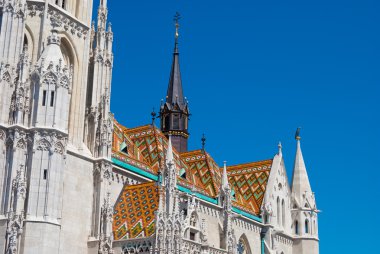 St Matthias kilise Budapeşte, Macaristan.