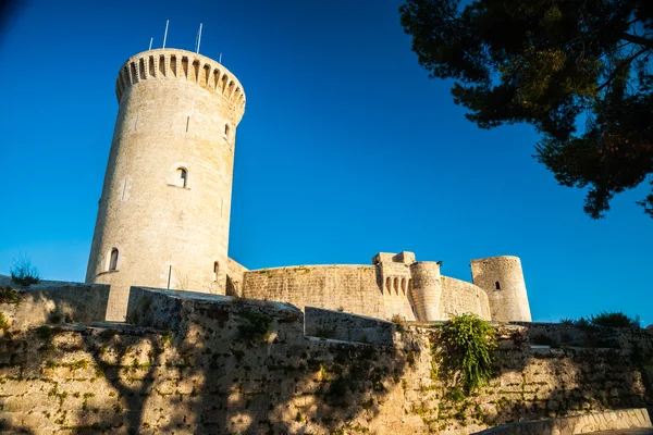 Η κάστρο Bellver φρούριο στο de-Πάλμα-Μαγιόρκα — Φωτογραφία Αρχείου