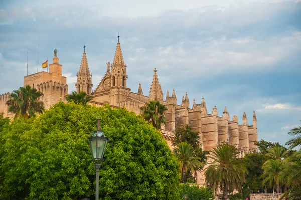 Katedrála Palma de Mallorca. — Stock fotografie