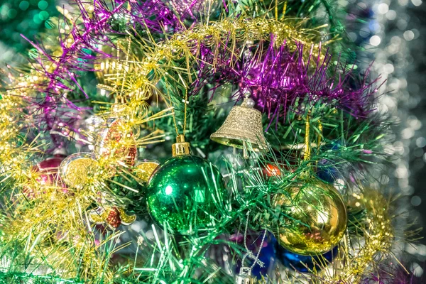 Décoration de Noël colorée. — Photo