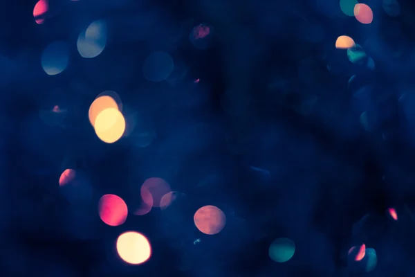 Immagine sfocata e colorata della decorazione natalizia — Foto Stock