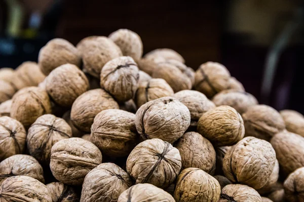 Un montón de nueces . — Foto de Stock