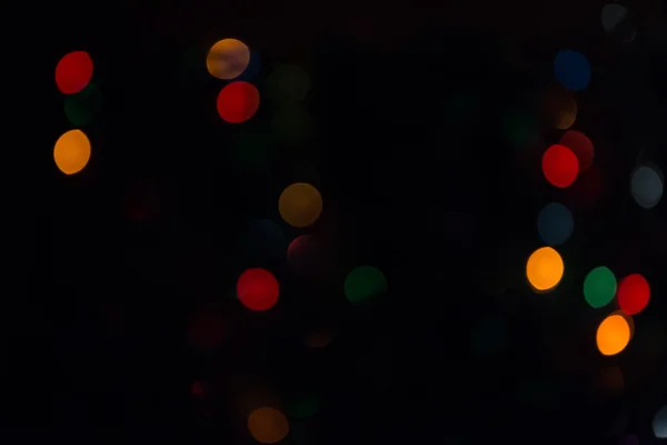 Colorful blurred image of Christmas decoration — Stock Photo, Image