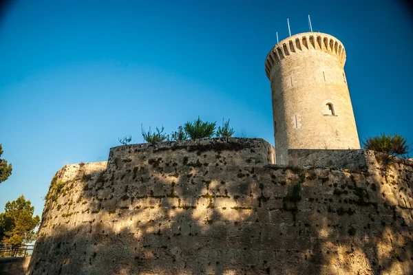 Palma de Mallorca kalede Bellver Castle — Stok fotoğraf