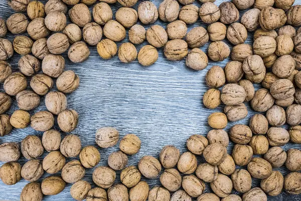 Un montón de nueces . — Foto de Stock