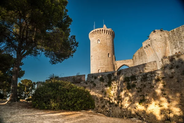 Bellver kasteel fort in Palma-de-Mallorca — Stockfoto