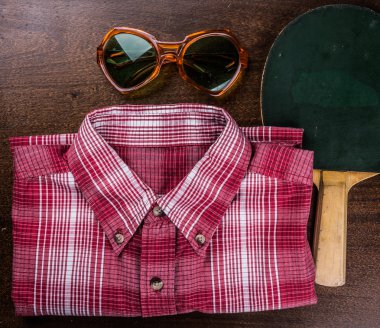 Vintage ping pong kürek