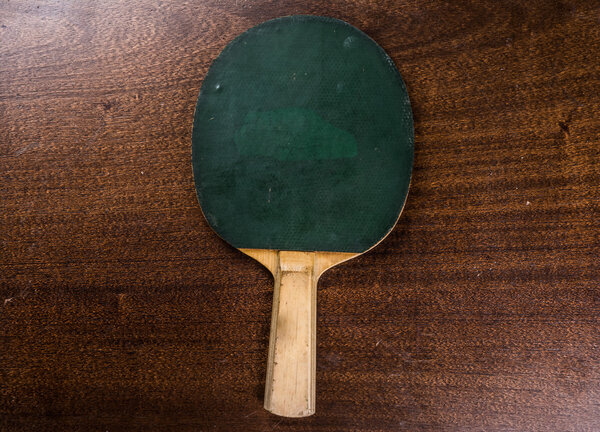 Vintage ping pong paddle