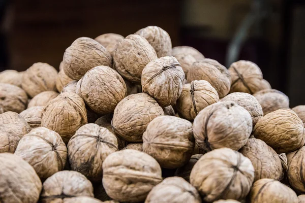 Un montón de nueces . — Foto de Stock