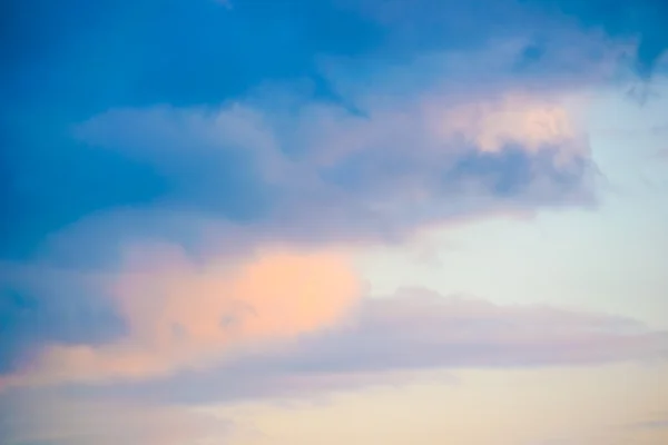 Bellissimo cielo al tramonto — Foto Stock