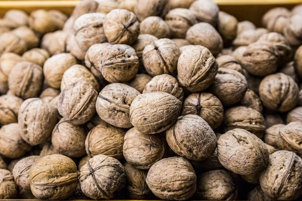 Un montón de nueces . —  Fotos de Stock