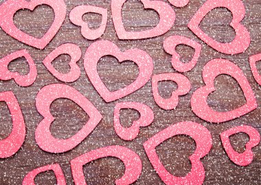 Çok ışıltılı Kalpler