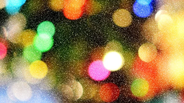 Verschwommener Hintergrund für Weihnachten und Neujahr — Stockfoto
