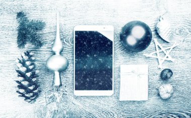 koniler ile Noel köknar ağacı