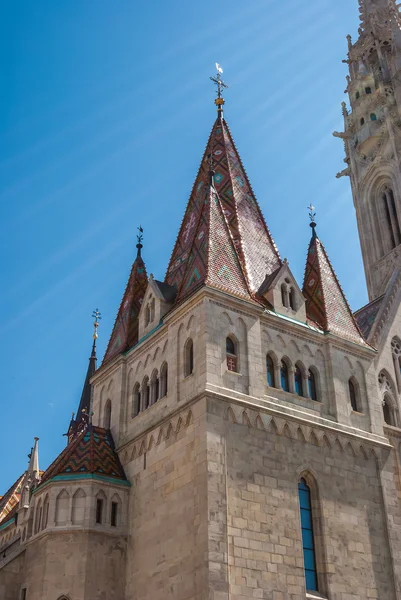 St Matthias kilise Budapeşte, Macaristan. — Stok fotoğraf