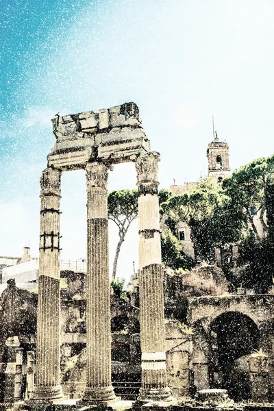 Ruins of the Roman Forum — Stock Photo, Image