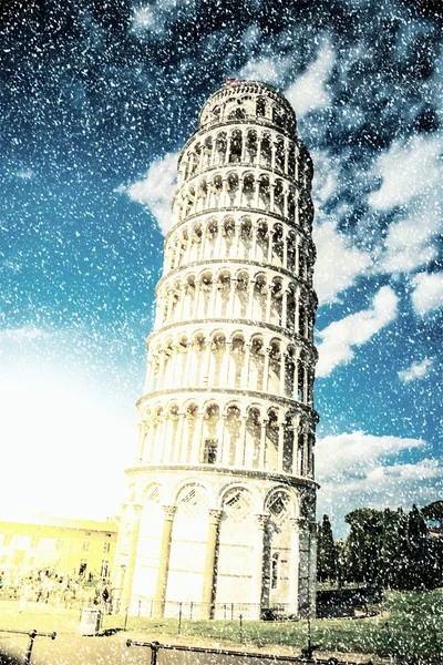 イタリアピサの斜塔 — ストック写真