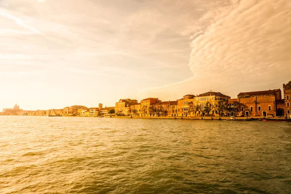 Панорамним видом на Гранд-каналі, Венеція, Італія — стокове фото