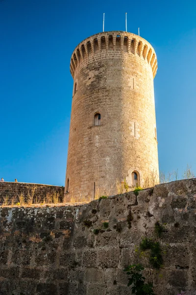 Twierdza zamek Bellver w Palma de Mallorca — Zdjęcie stockowe