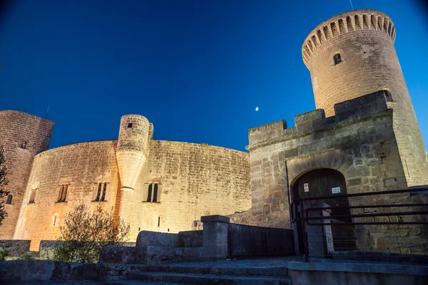 Η κάστρο Bellver φρούριο στο de-Πάλμα-Μαγιόρκα — Φωτογραφία Αρχείου