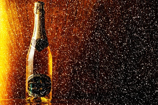 Flaska champagne — Stockfoto