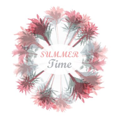 palmiye ağacı yazdırma