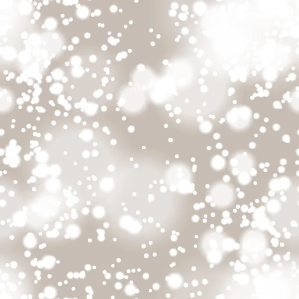 Bunte verschwommene Hintergrund mit Schnee-Overlay, nahtlos — Stockvektor