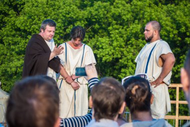 Köle ticareti Antik Roma'nın tarihi canlandırma