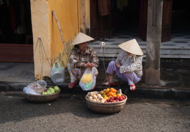 Vietnamca sokak satıcıları