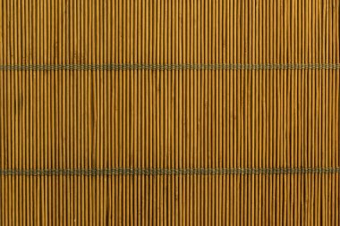 Küçük bambu kamışları perdesi, doku