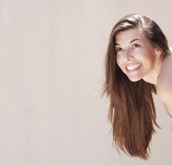 Cute latin girl in summer — Stock Photo © veronicagomezpola 70129875