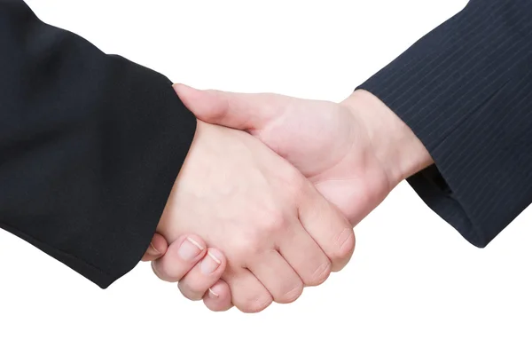 Mujer Business Handshake — Foto de Stock