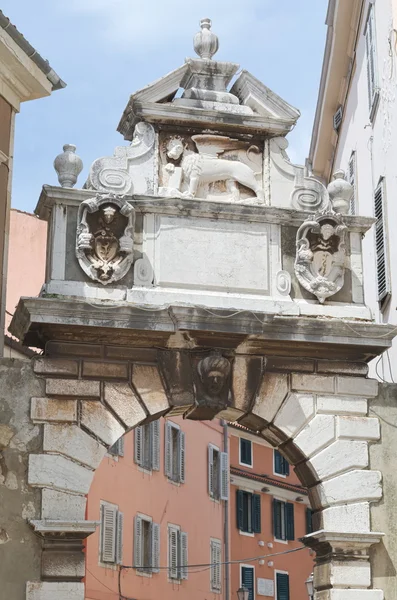 L'Arco di Balbi a Rovigno — Foto Stock