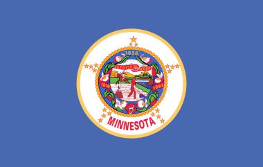 Resmi Minnesota Yatay Bayrağı