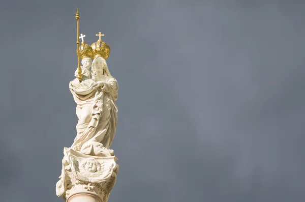 Virgen María y Niño Jesús Horizontal — Foto de Stock