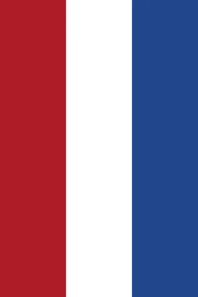 Bandiera dei Paesi Bassi Vertical — Foto Stock