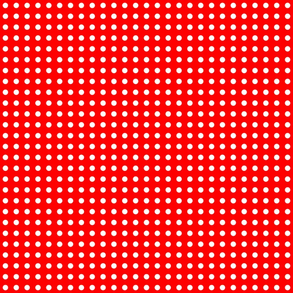 Kırmızı model beyaz noktalar — Stok fotoğraf
