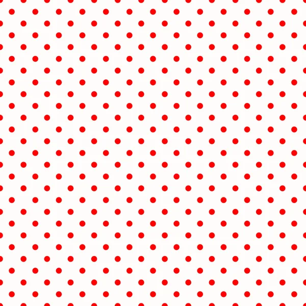 Pois rouges sur motif blanc — Photo