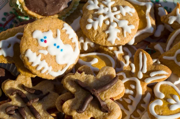 Christmas Cookies Closeup — Stock Photo, Image
