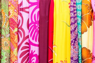 Bali dili renkli bez Satılık, soyut kumaş doku backgr