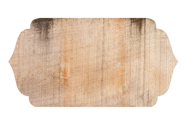 Απομονωθεί από Teak ξύλο σανίδα — Φωτογραφία Αρχείου