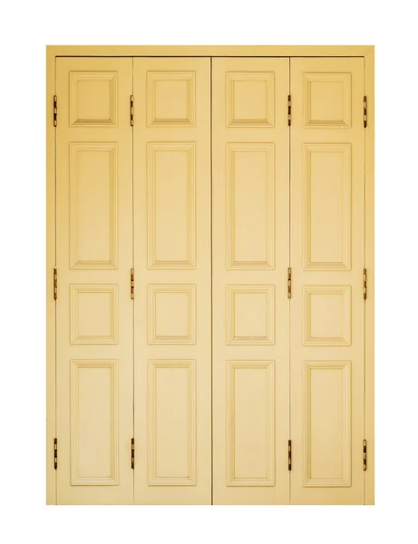 Oude houten deur, klassieke architectuur textuur achtergrond. — Stockfoto